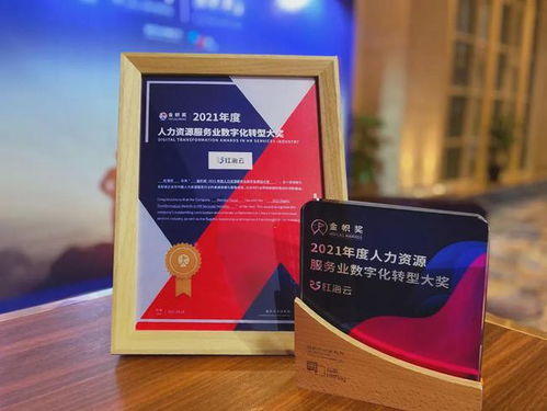 喜报 红海云荣膺2021年度人力资源服务业数字化转型大奖应用服务业